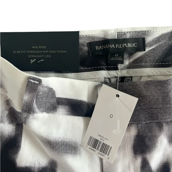 NWT Banana Republic Ryan high rise Slim fit pants, size 0 - Picture 6 of 10